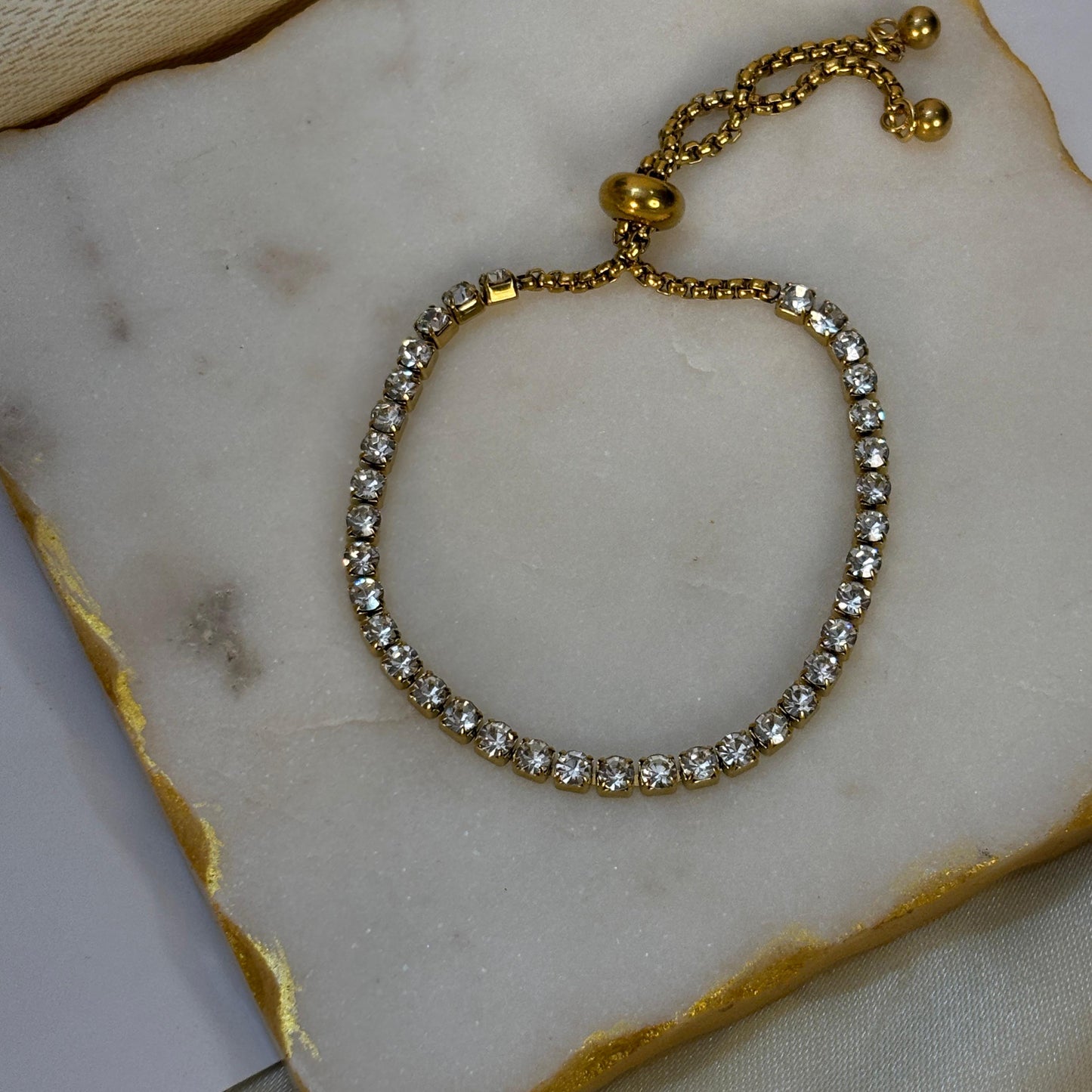 Aurora Small Adjustable Tennis Bracelet