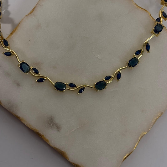 Blue Cinderella Necklace