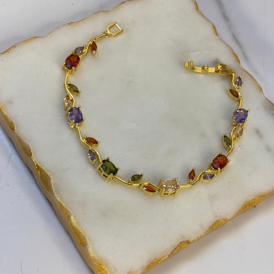 Multi Color Cinderella Bracelet