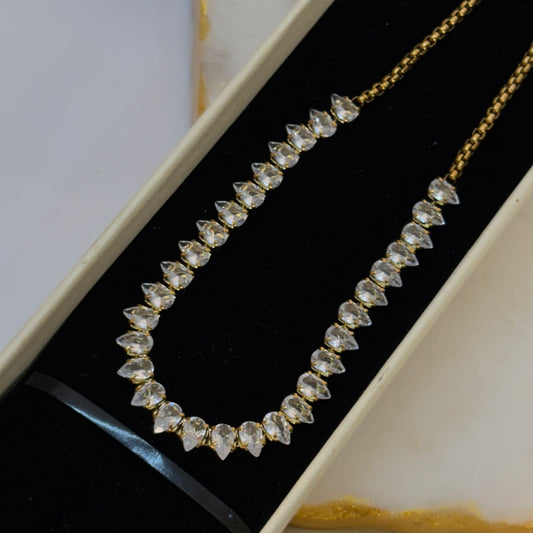 Drop Adjustable Tennis Bracelet