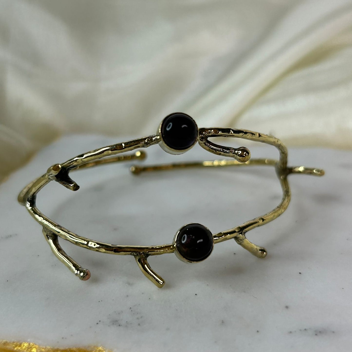 Branched Adjustable Bracelet (Black)