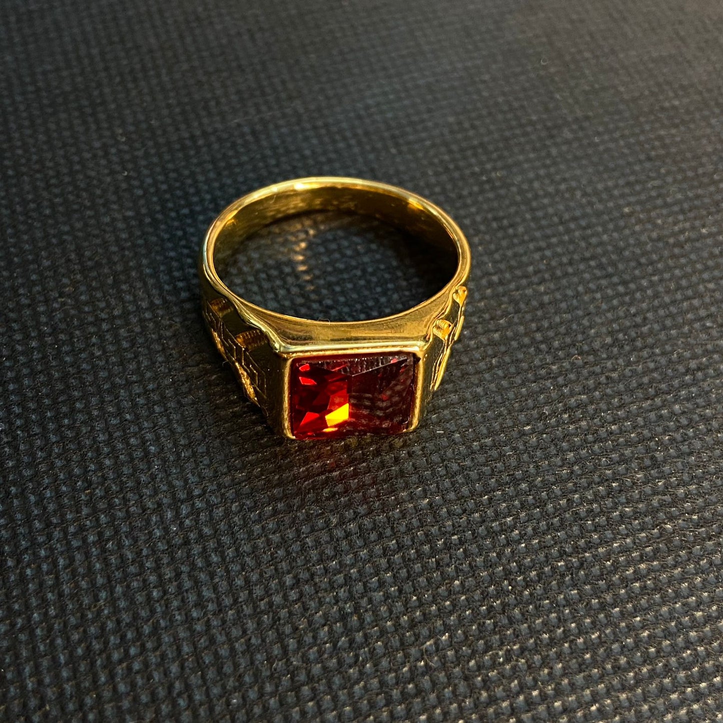 Rave Ruby Men’s Ring