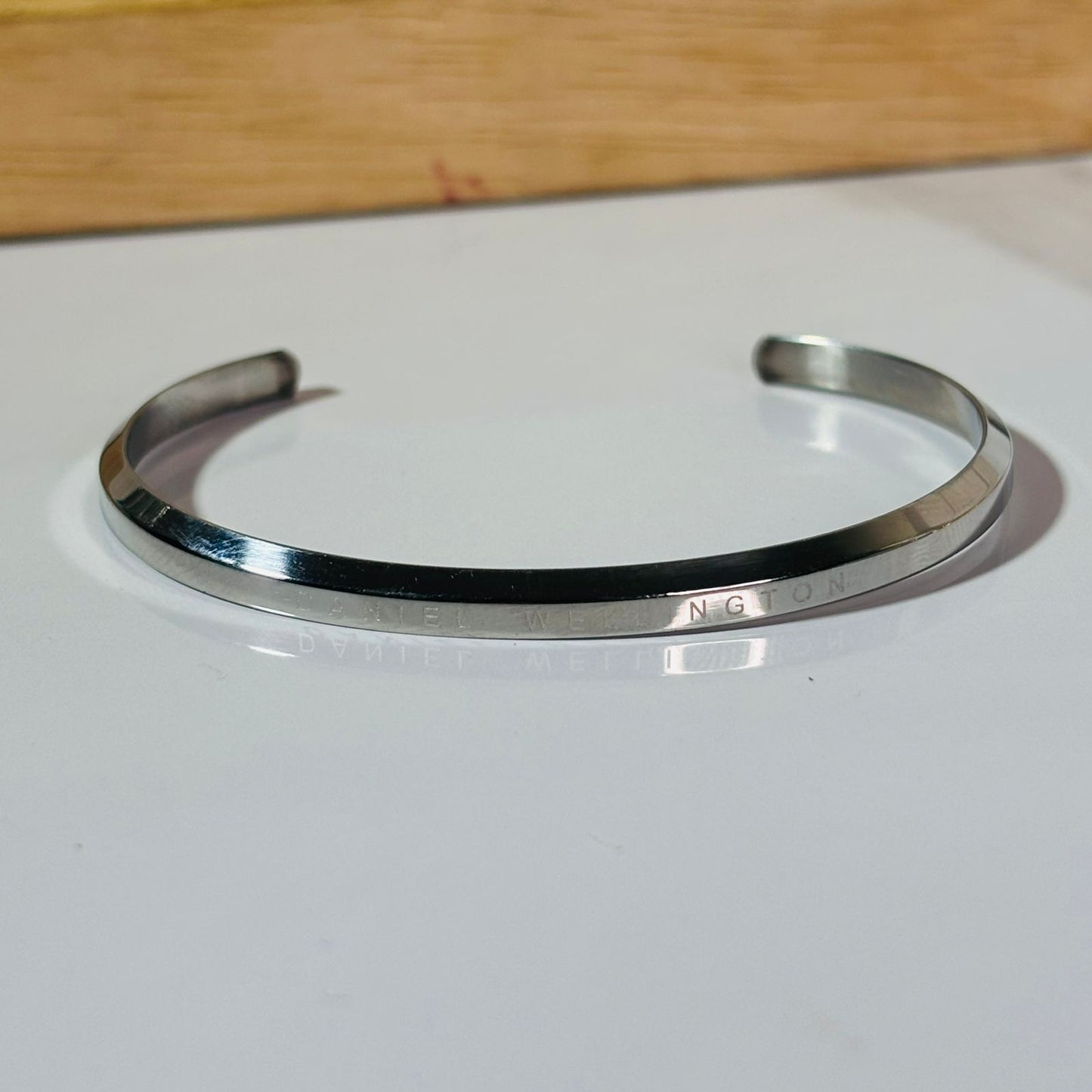 DW Silver Adjustable Cuff Bracelet