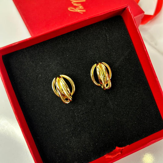 Golden Loops Earrings
