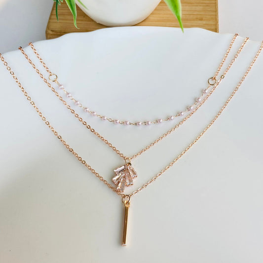 Ella Pearl Layered Necklace