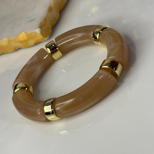Bubble Stretachable Resin Bracelets (Stack of 3)