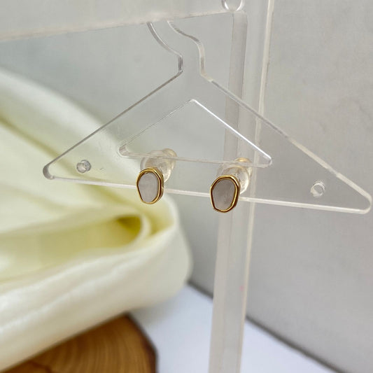 Resin Coaster Earrings