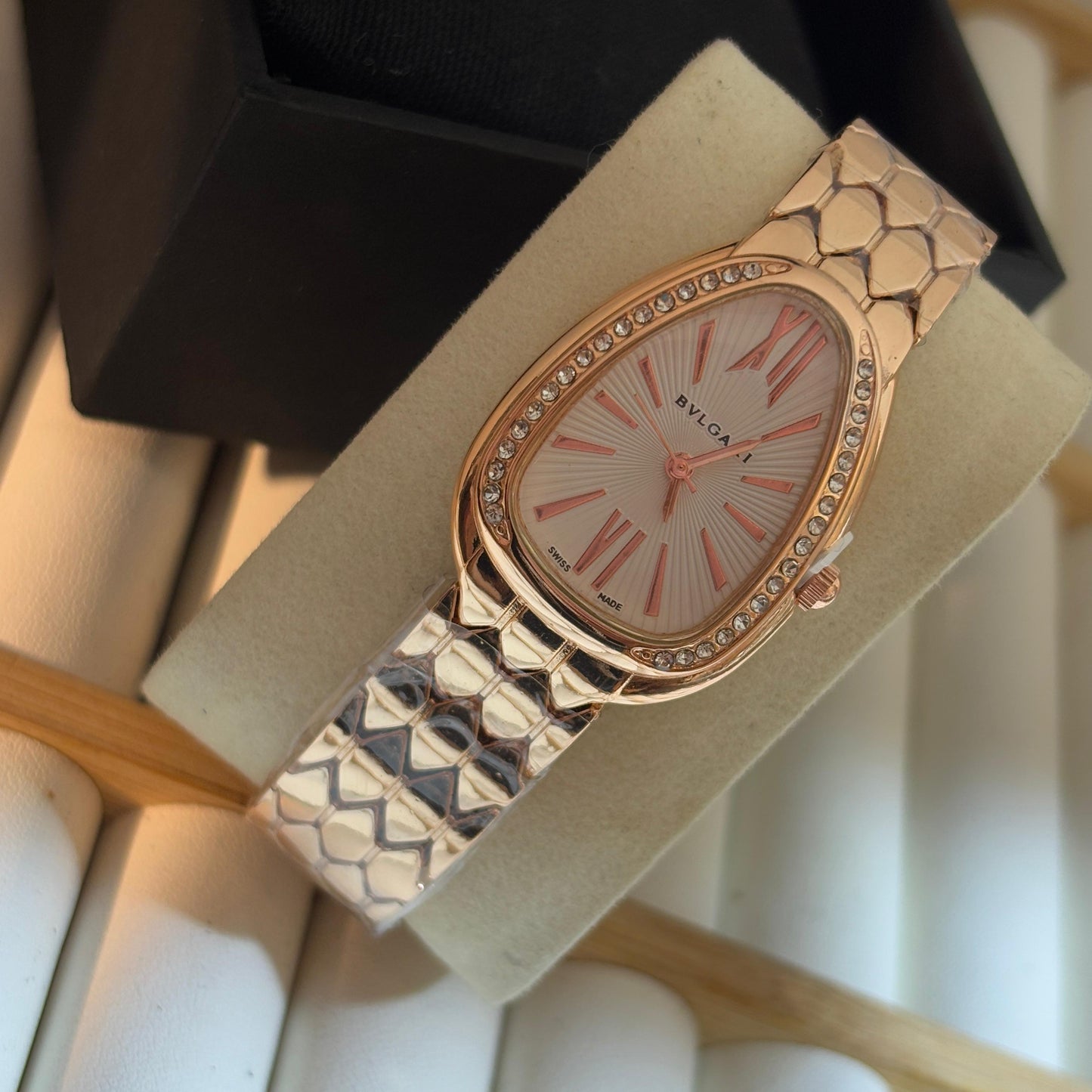 Bvlgari Serpant Studded Watch