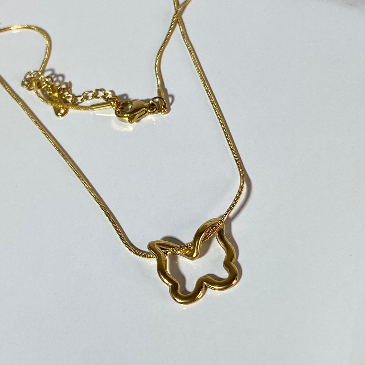Twined Butterfly Necklace