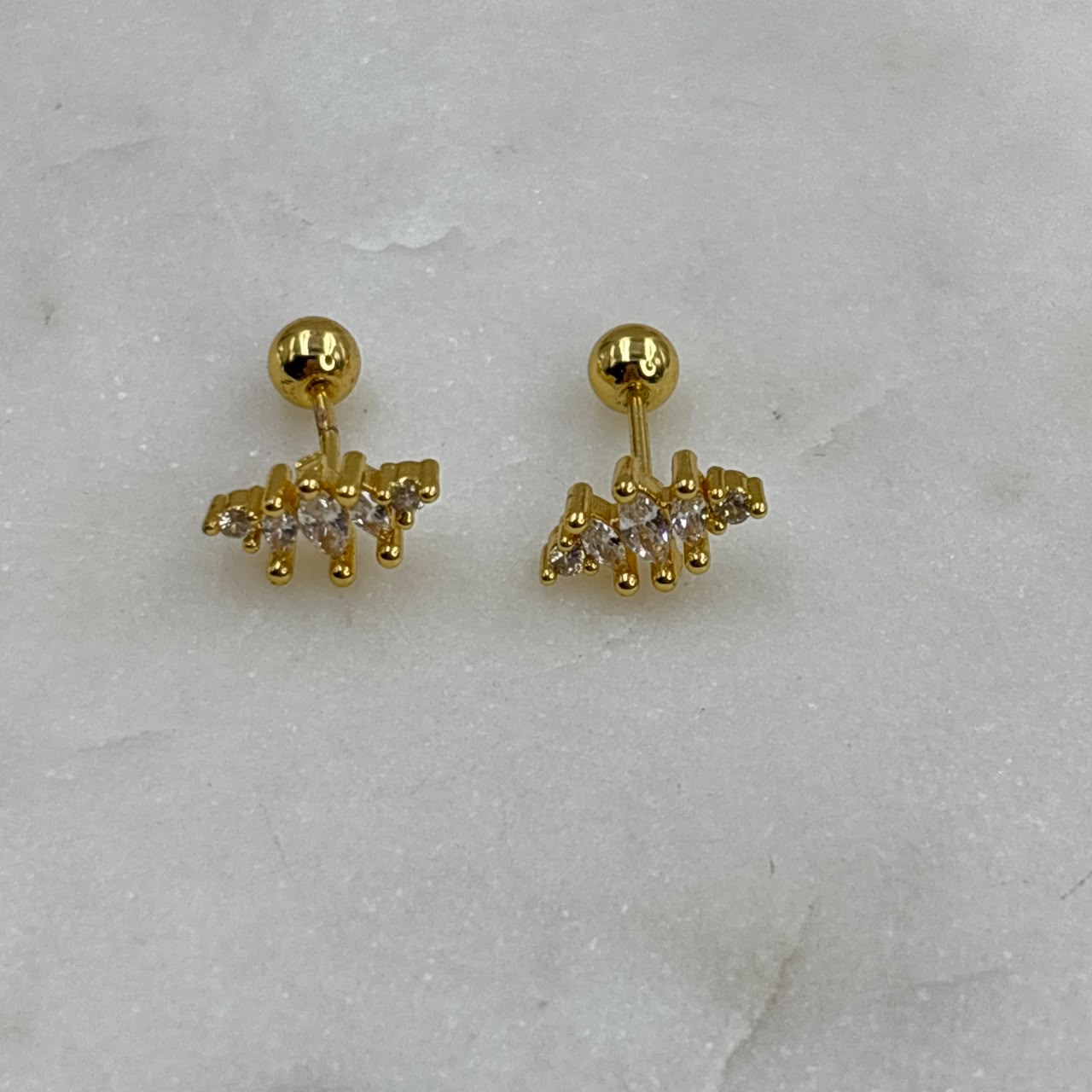 Celestial Flatback Earrings