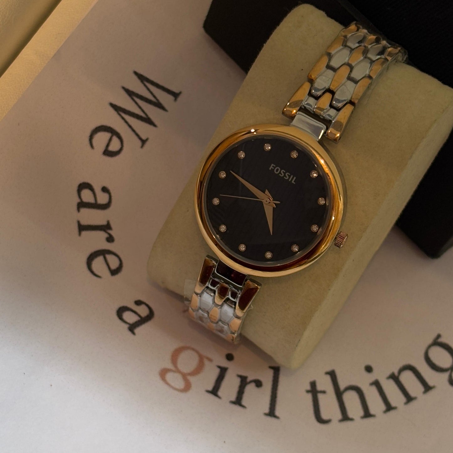 Fossil 9 to 5 Watch ( Dual Tone )