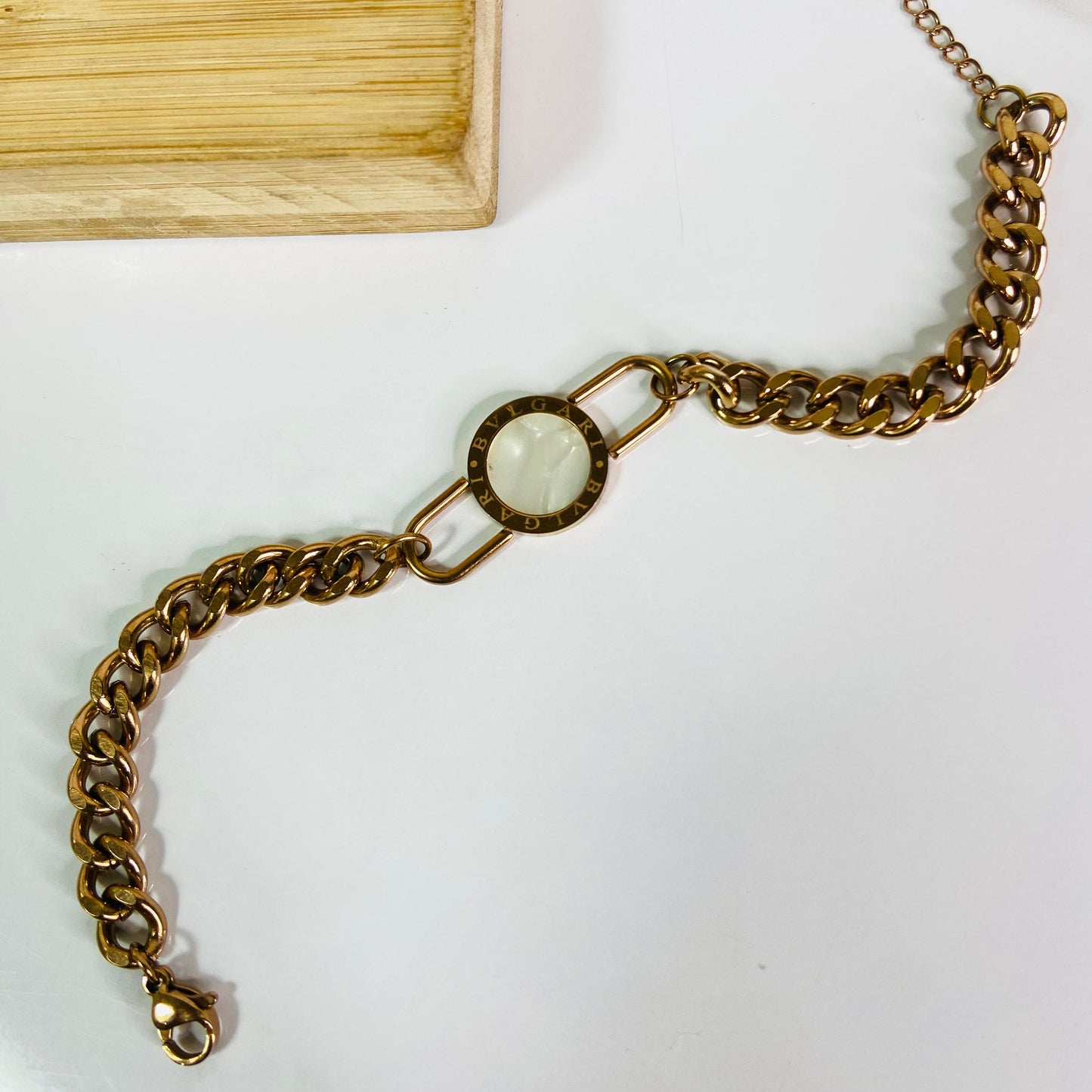 Chunky link Bracelet (Rosegold)