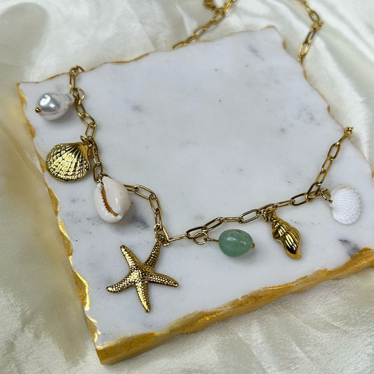Maurice Beach Charm Necklace