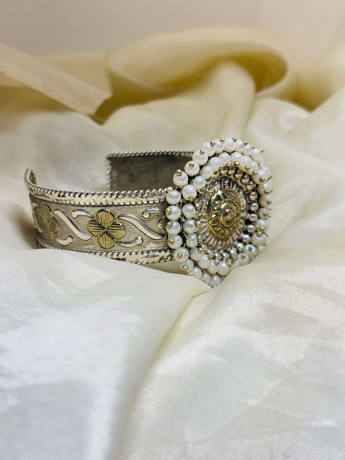 Mehek Dual Tone Fusion Adjustable Kada
