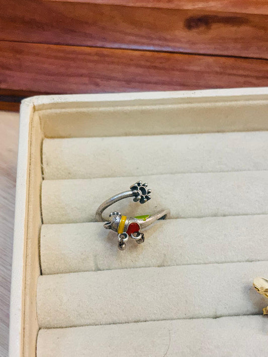Shayagram Inspired Bird Ring