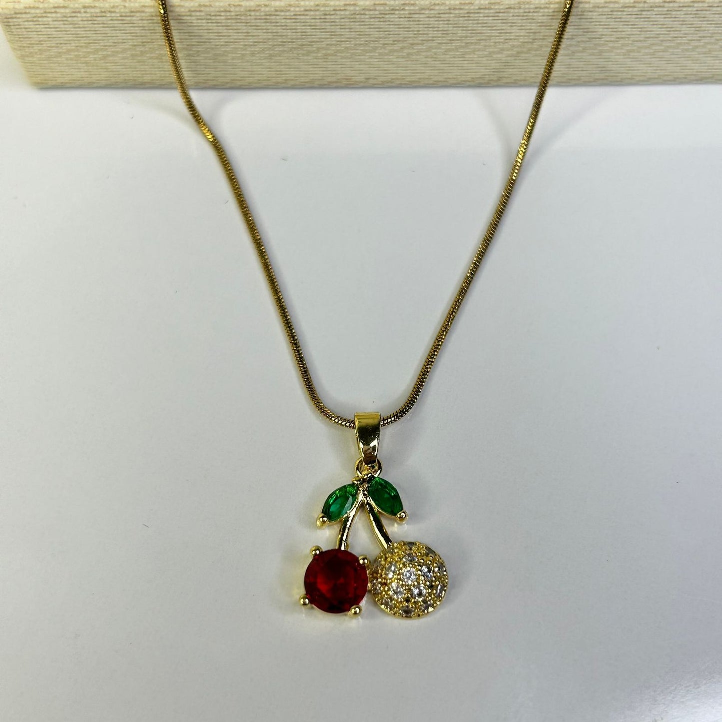 Cherry Drip Necklace