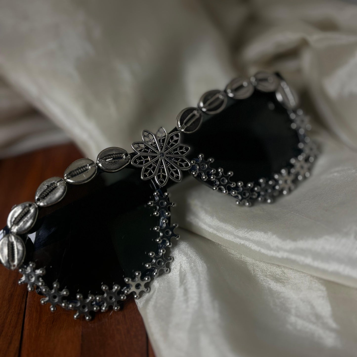 Silver Banjaran Quirky Sunglasses