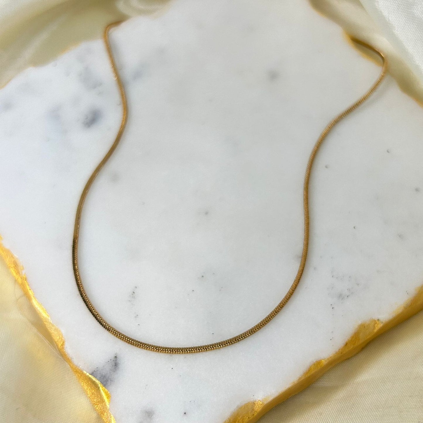 Sleek Silk Chain