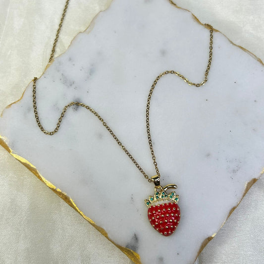 Red Berry Necklace