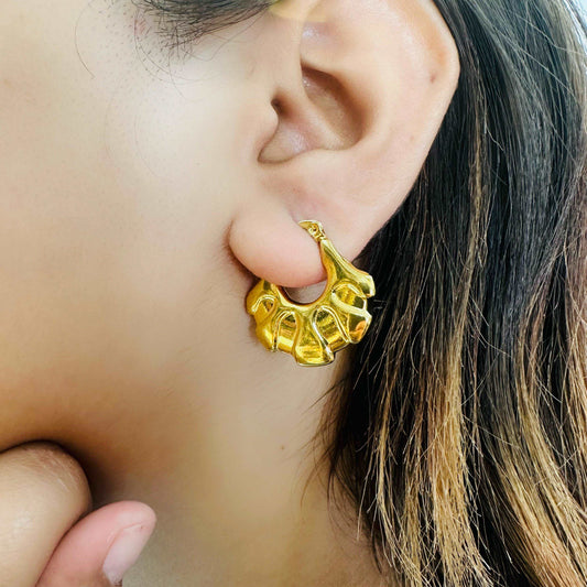 Fenny 18K Hoops