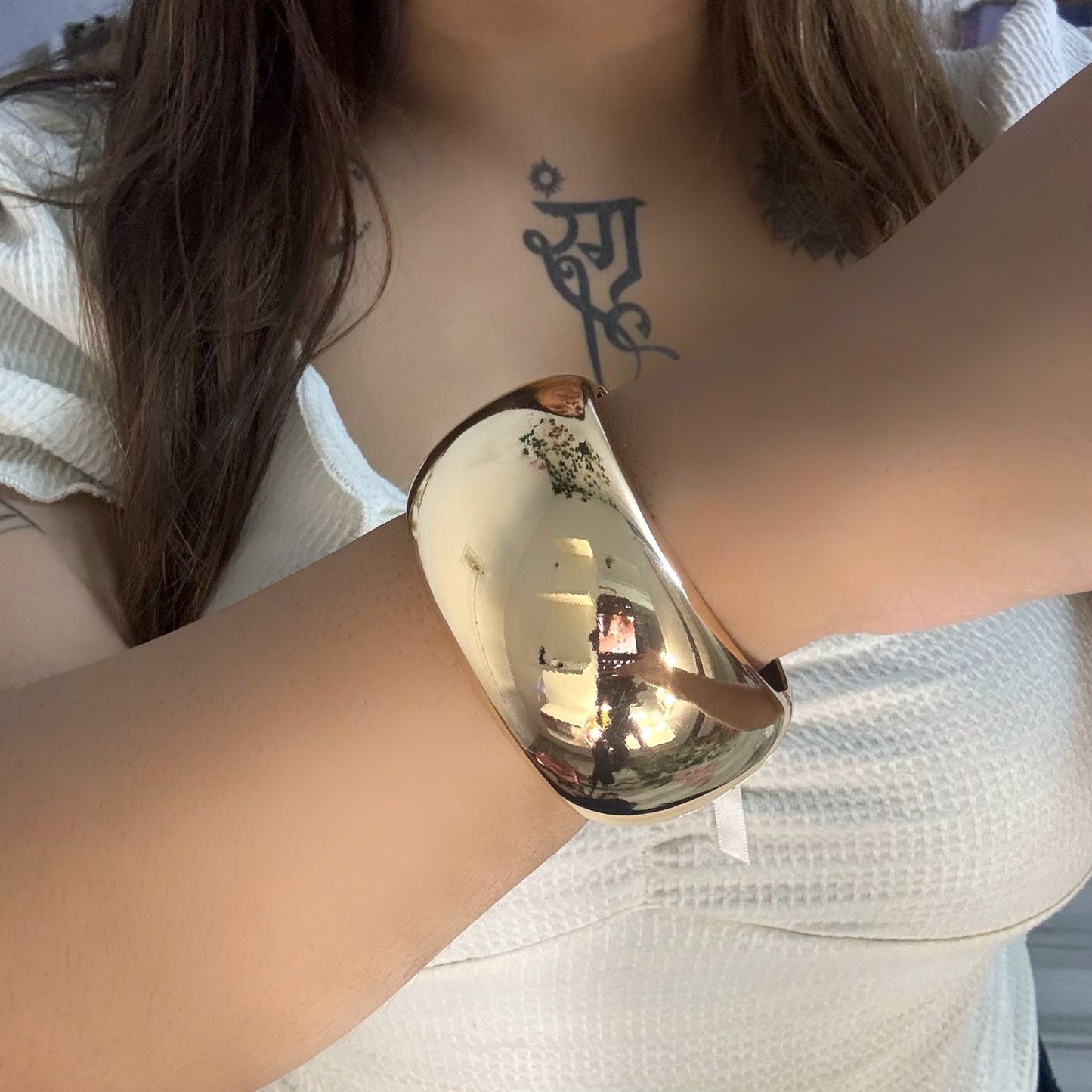 Madonna Chunky Cuff Bracelet