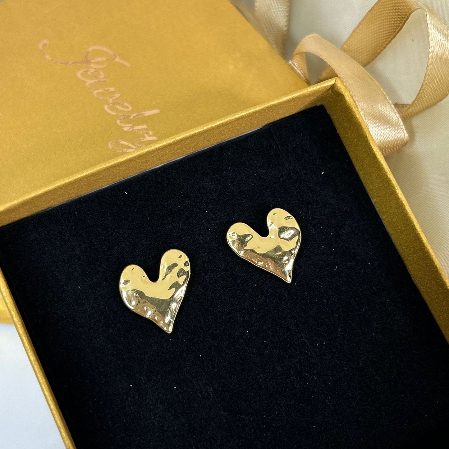 Molten Heart Earrings