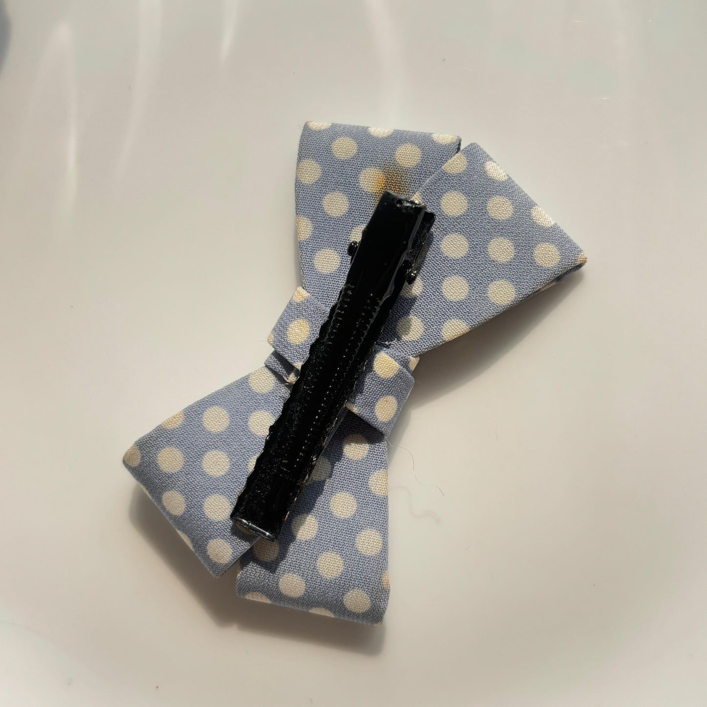 Polka Dot Little Bow Clip