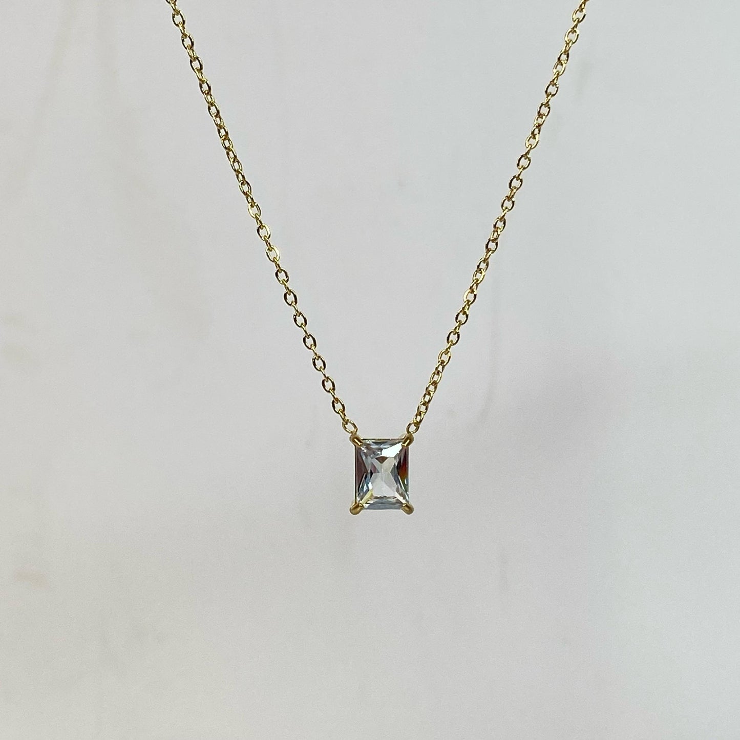 White Luke Necklace