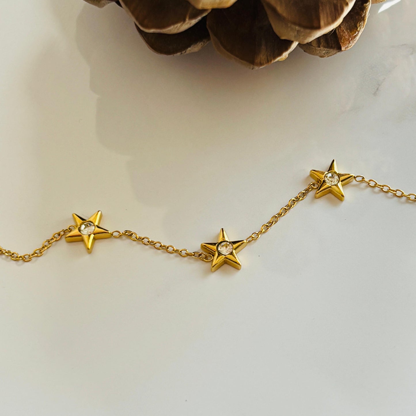 White Stare Bracelet