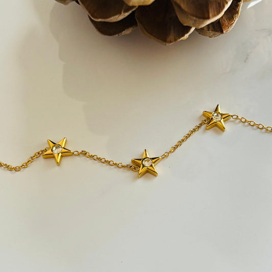 White Stare Bracelet