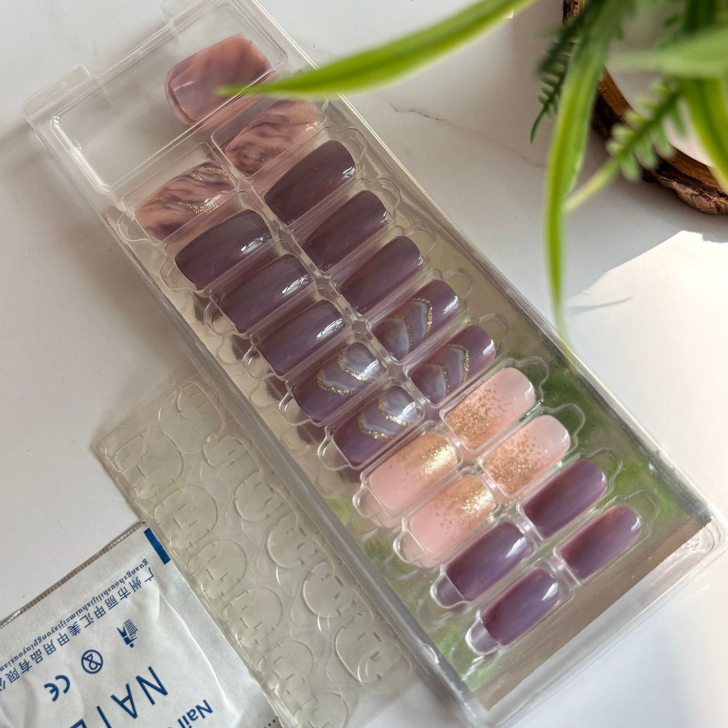001 Gel Professional Nails (Pack of24)