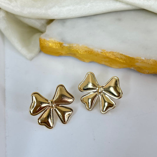 Erin Bow Stud Earrings