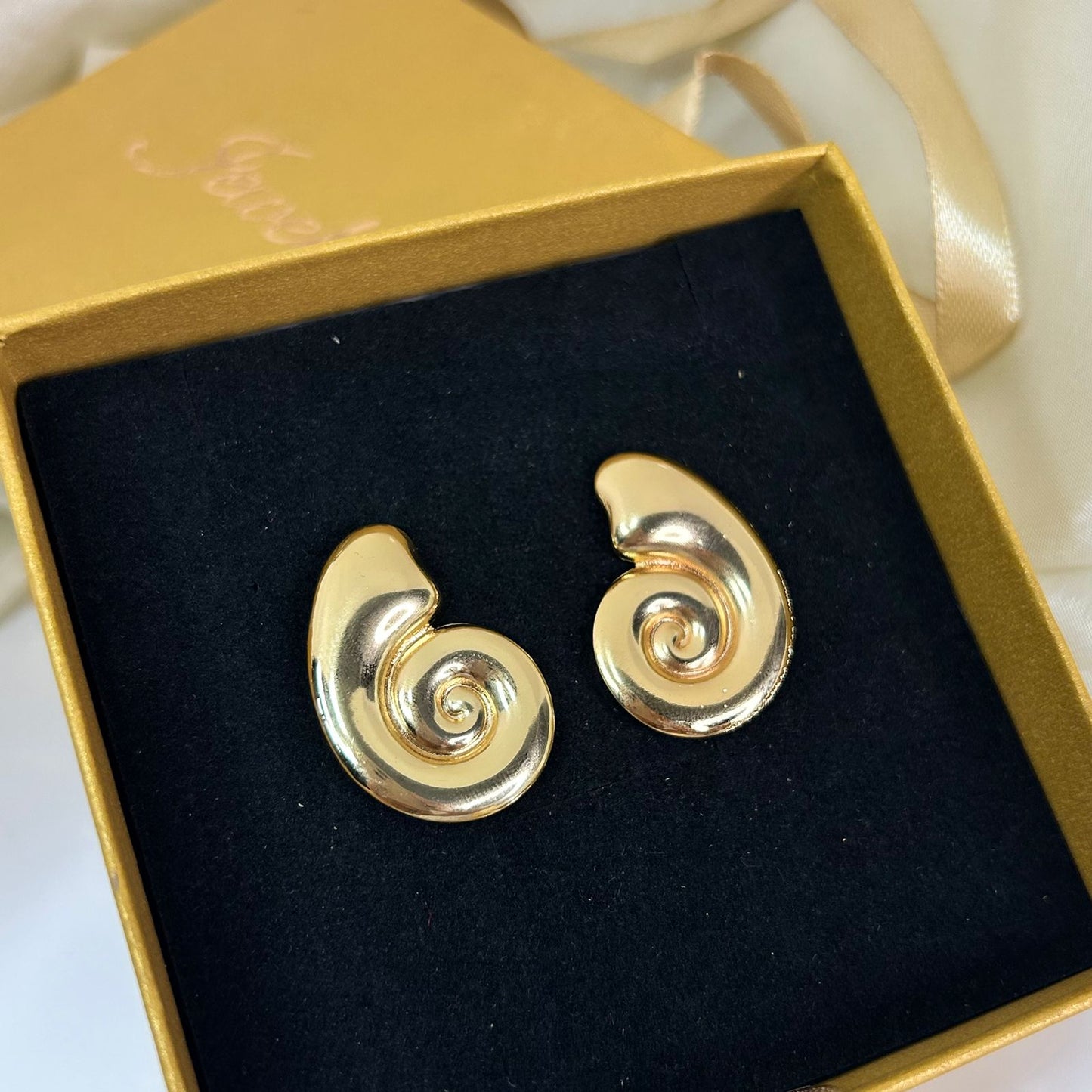 Nautilus Shell Earrings