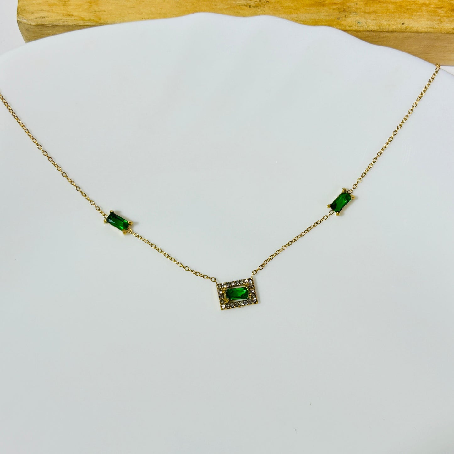Emerald Callisto Necklace