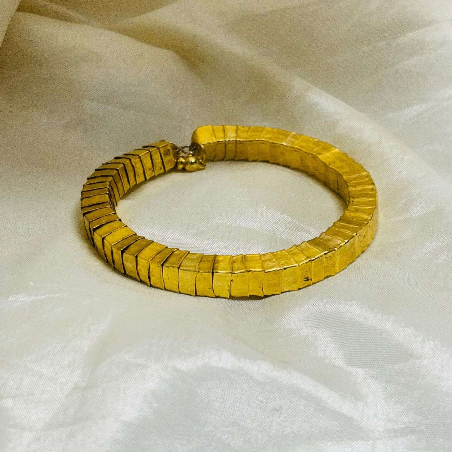 Brass Sleek Adjustable Bracelet