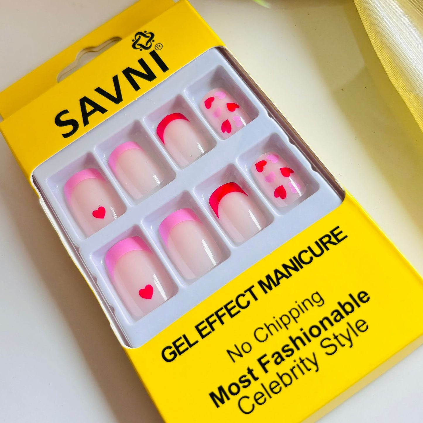 65 Gel Professional Nails (Pack of 12)