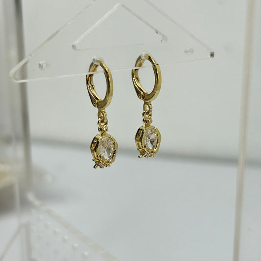 Astro Pin Huggies (Gold)