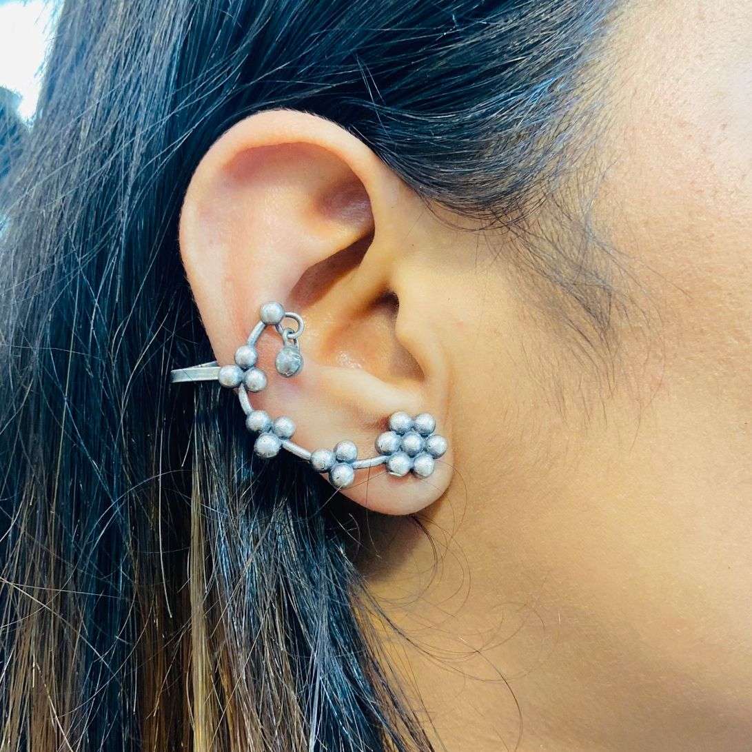 Ghunghroo Phool Ear Climbers