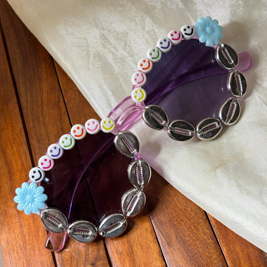 Pastel Beads Quirky Sunglasses (Kids size)