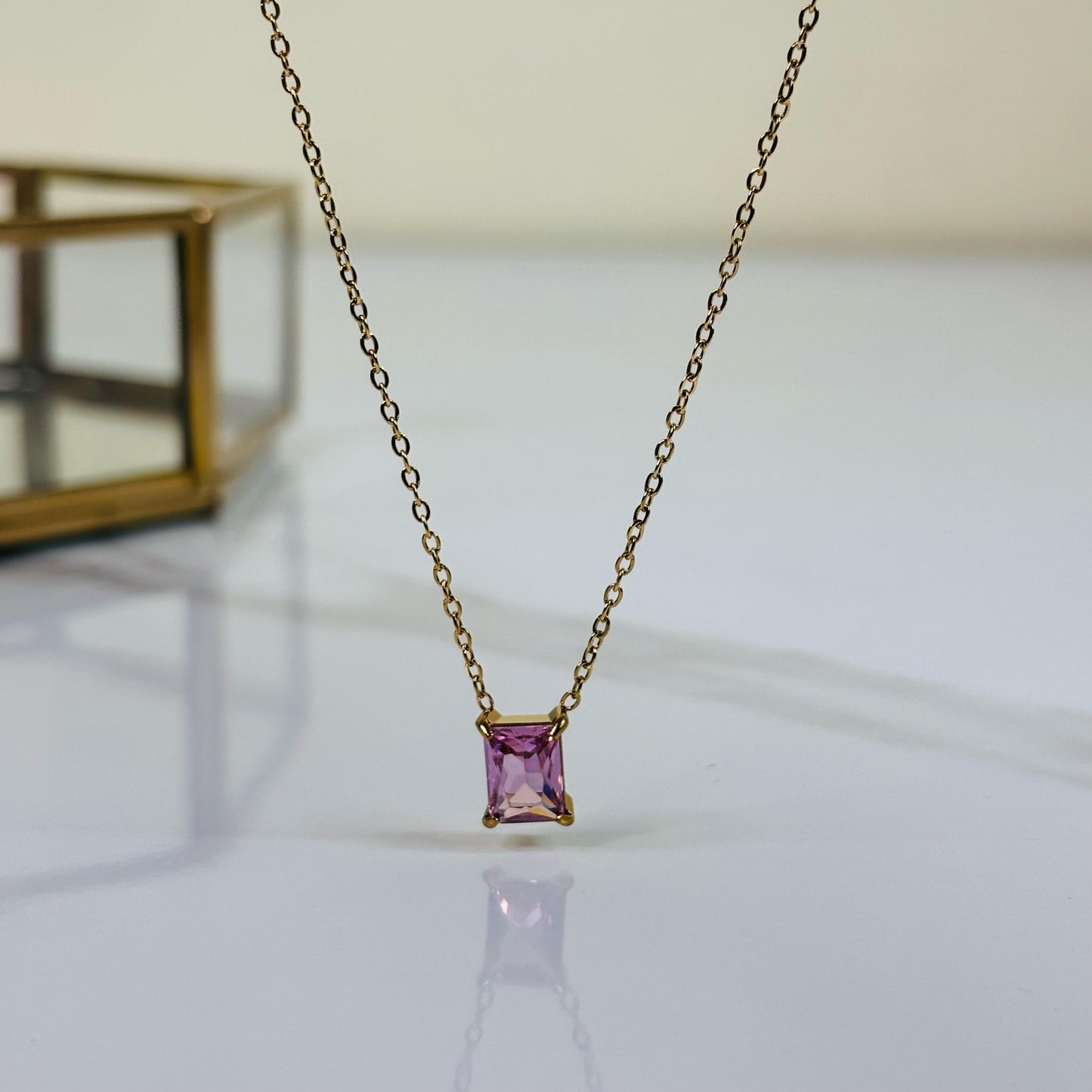 Pink Luke Necklace