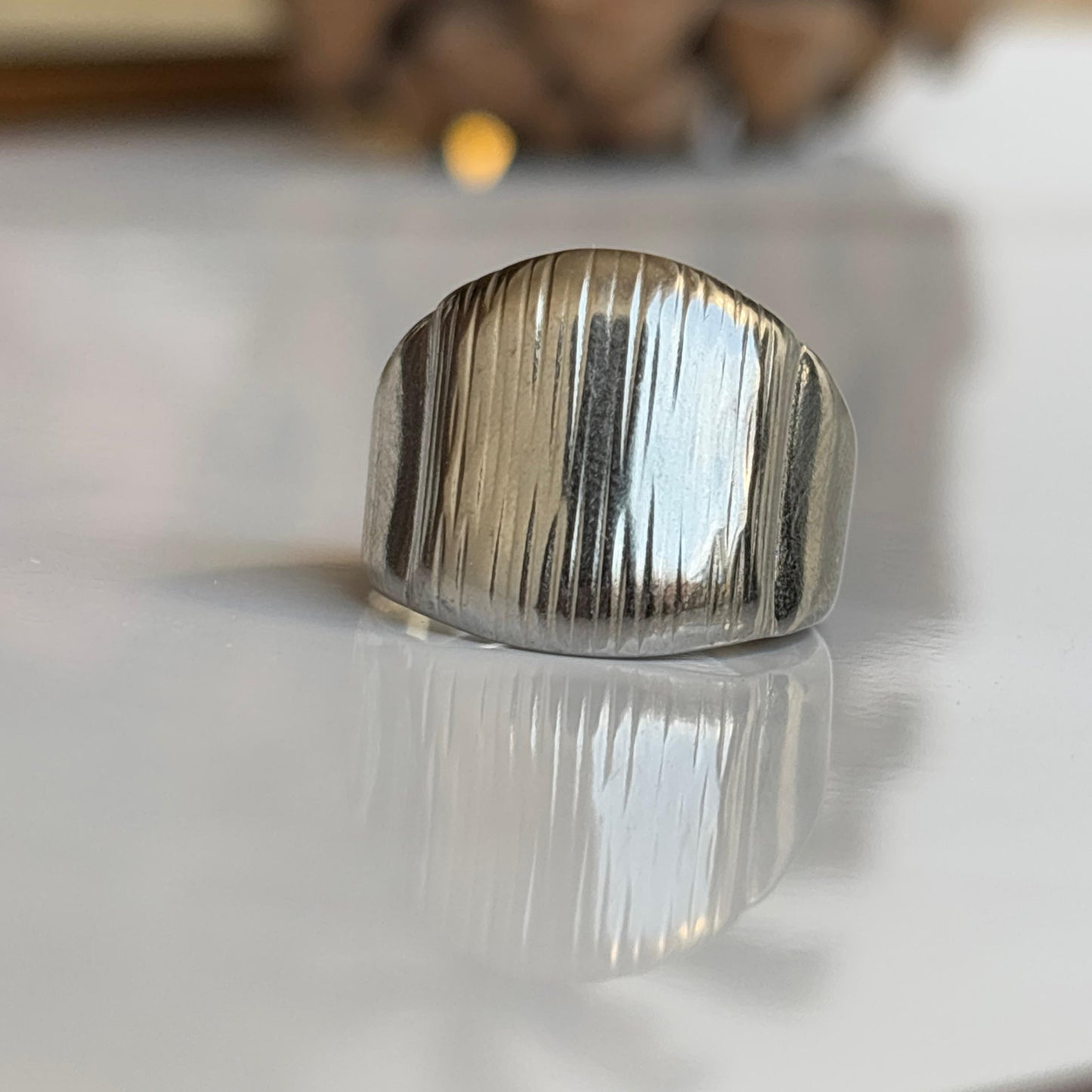 Veil Silver Ring