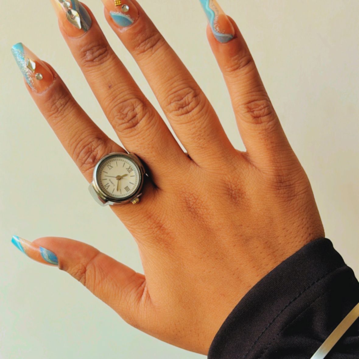 Alaska Ring Watch( Silver)