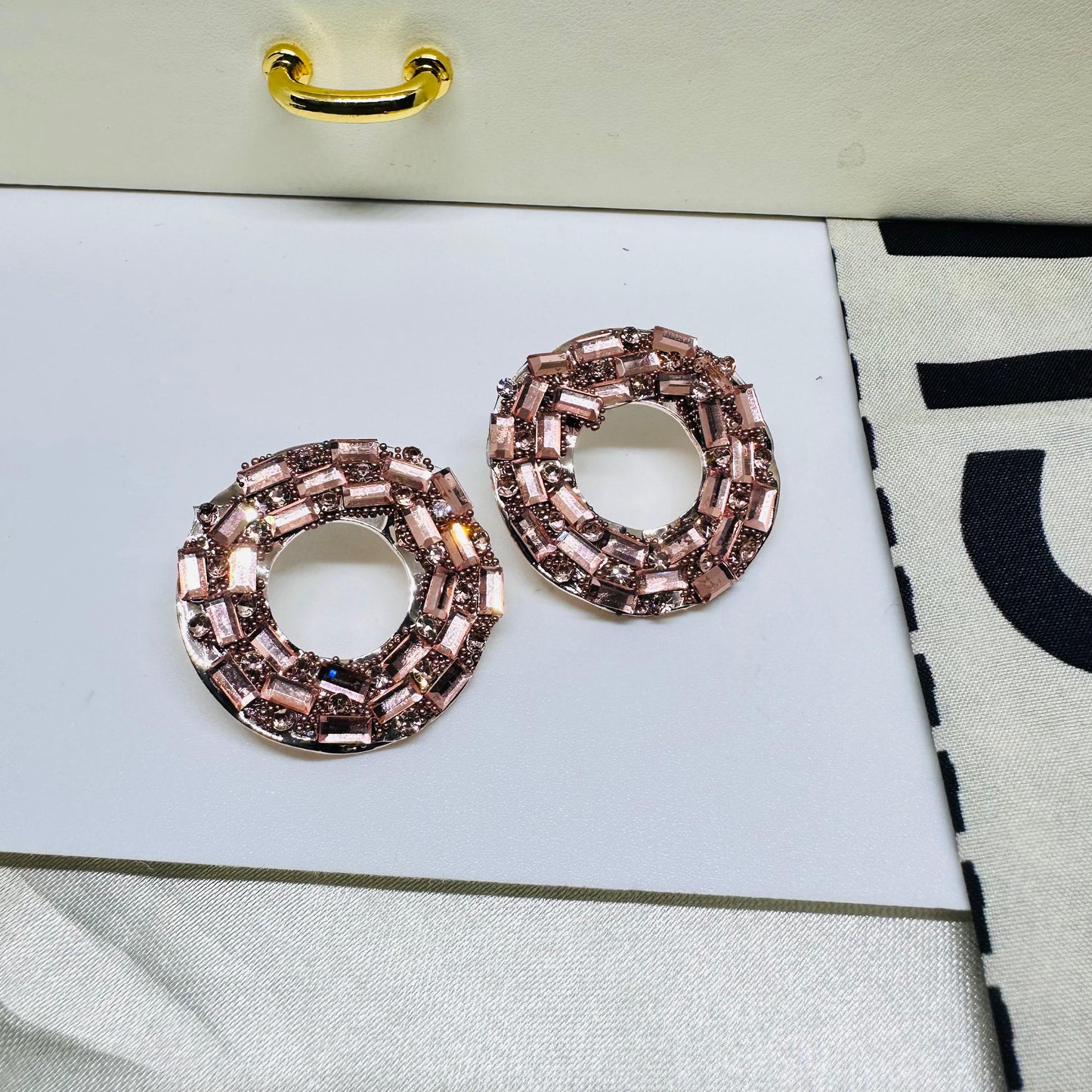 Party Buzz Circle Studs