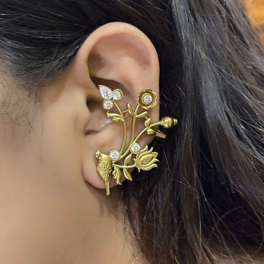 Kamal Chidiya Earring Cuffs