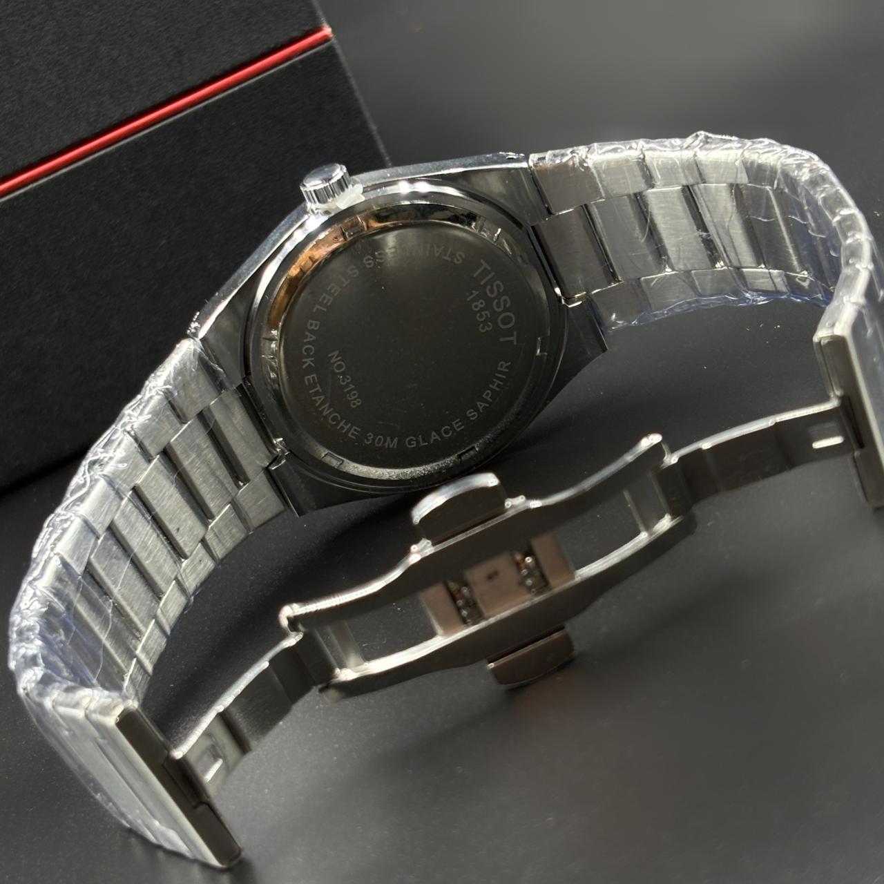 Tissot Light Blue Dial Analog Watch