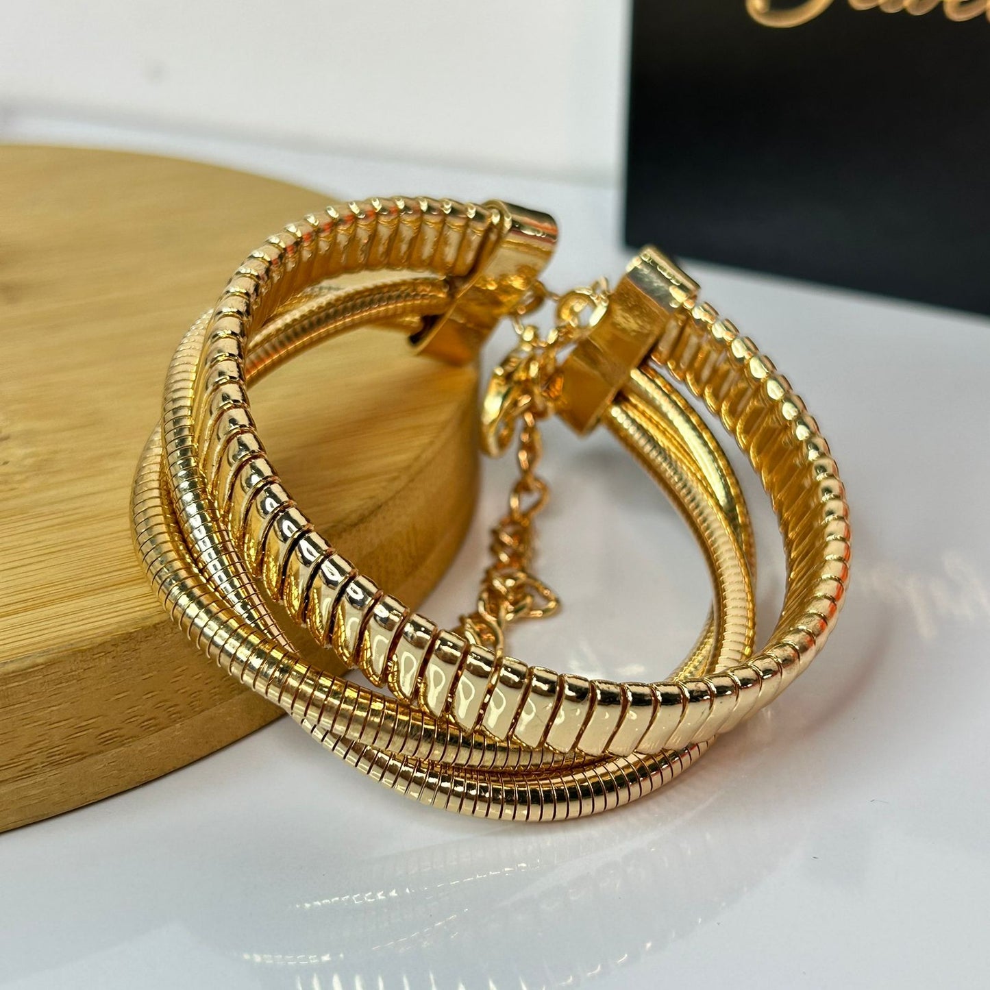 Imperial Layered Band Bracelet