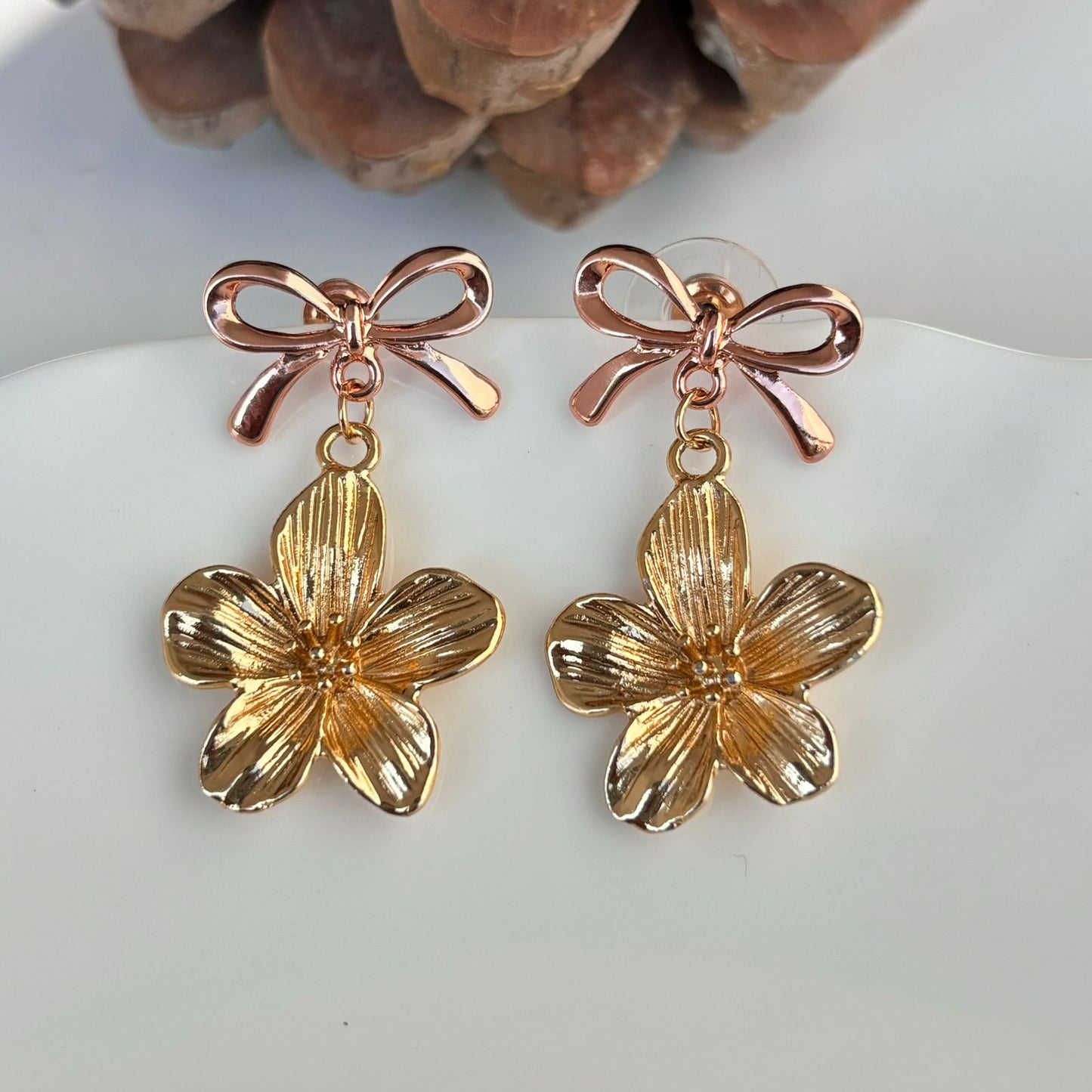 Fusion Bow Flora Earrings