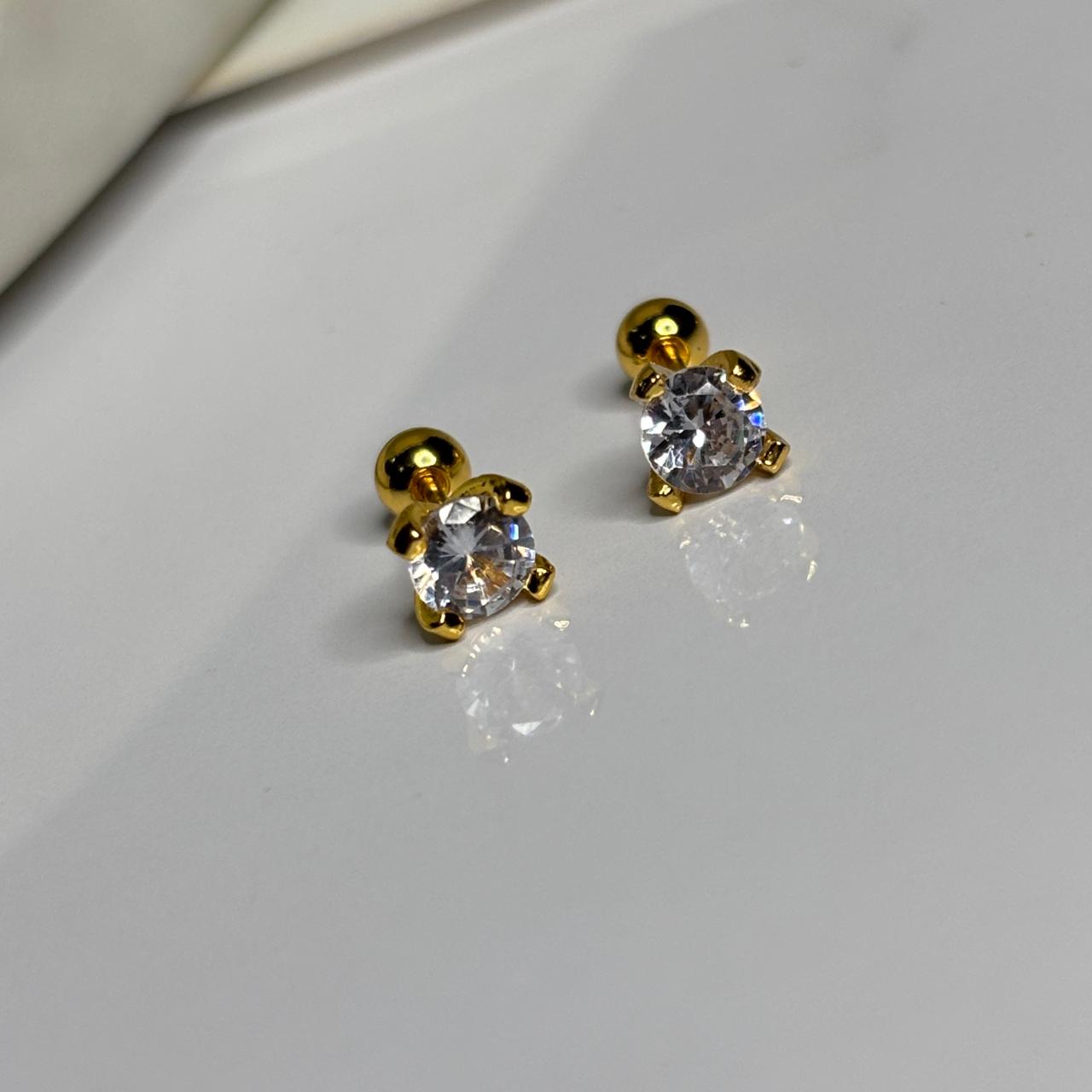 Deck Solitaire Flatback Earrings