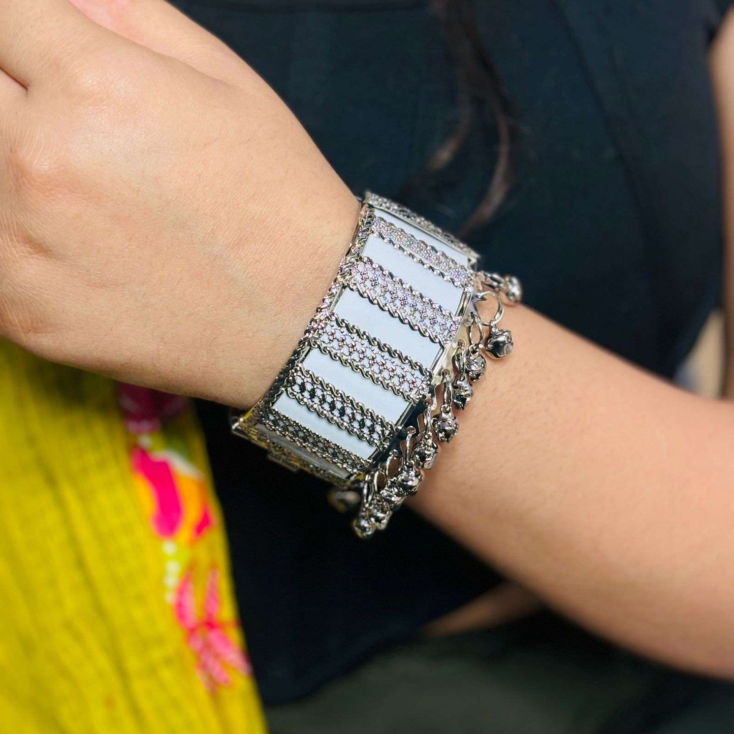 Noor Openable Oxidise Bracelets
