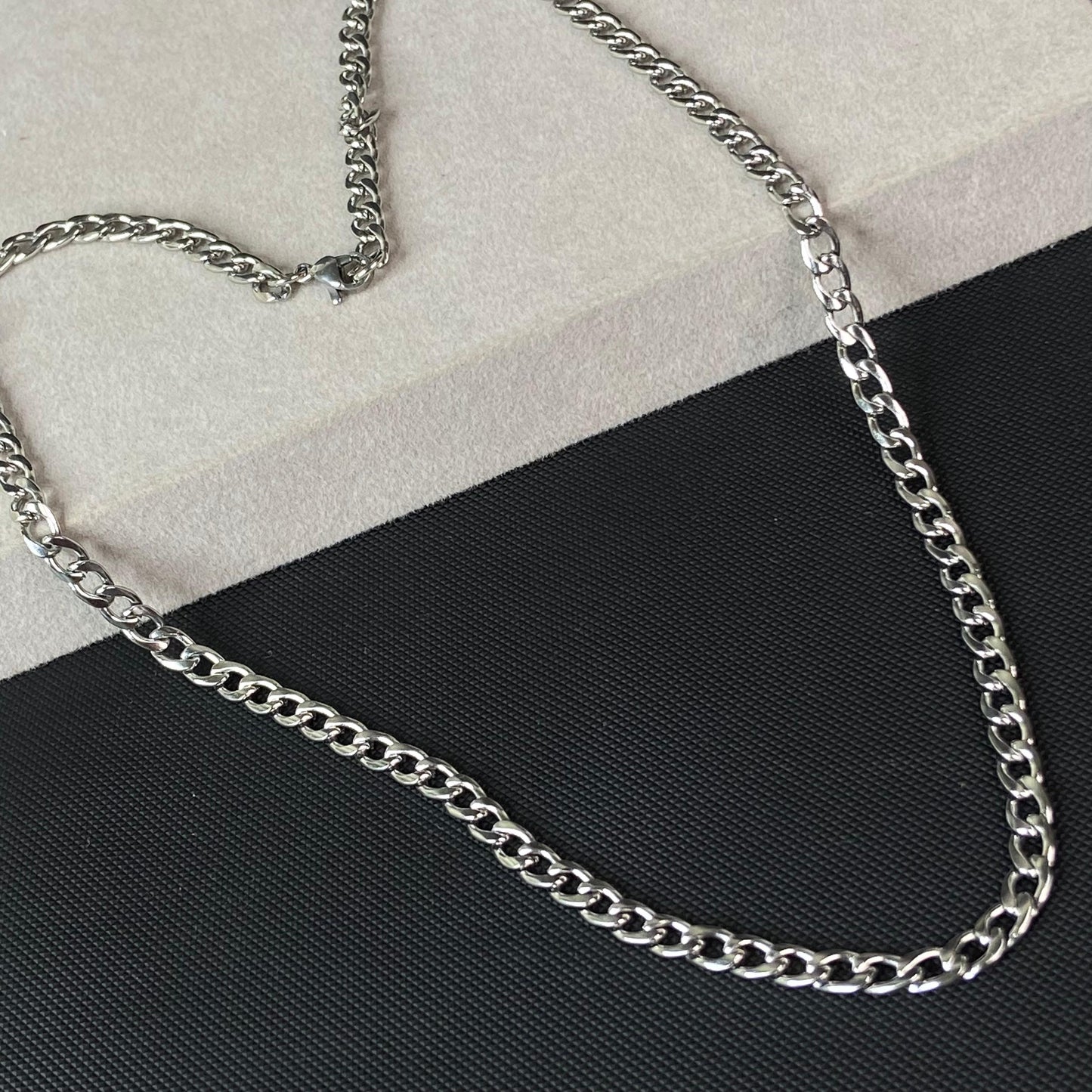 Cuban Silver SST Men's Chain 6mm